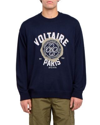 Zadig & Voltaire Swonny Logo Crewneck Sweatshirt