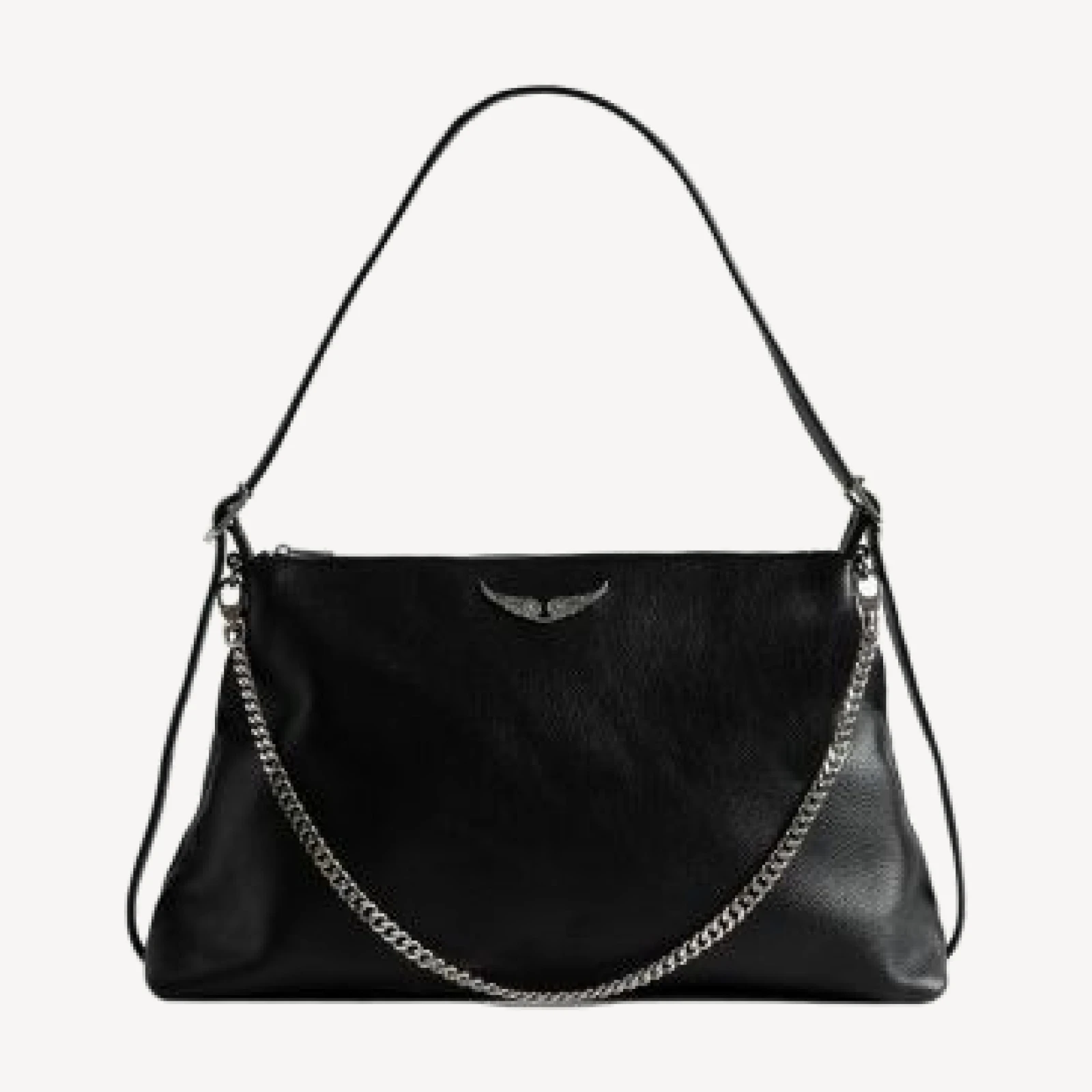 Zadig & Voltaire Jim Grained Shoulder Bag