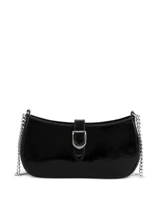 Zadig & Voltaire Janis Vintage Patent Leather Shoulder Bag