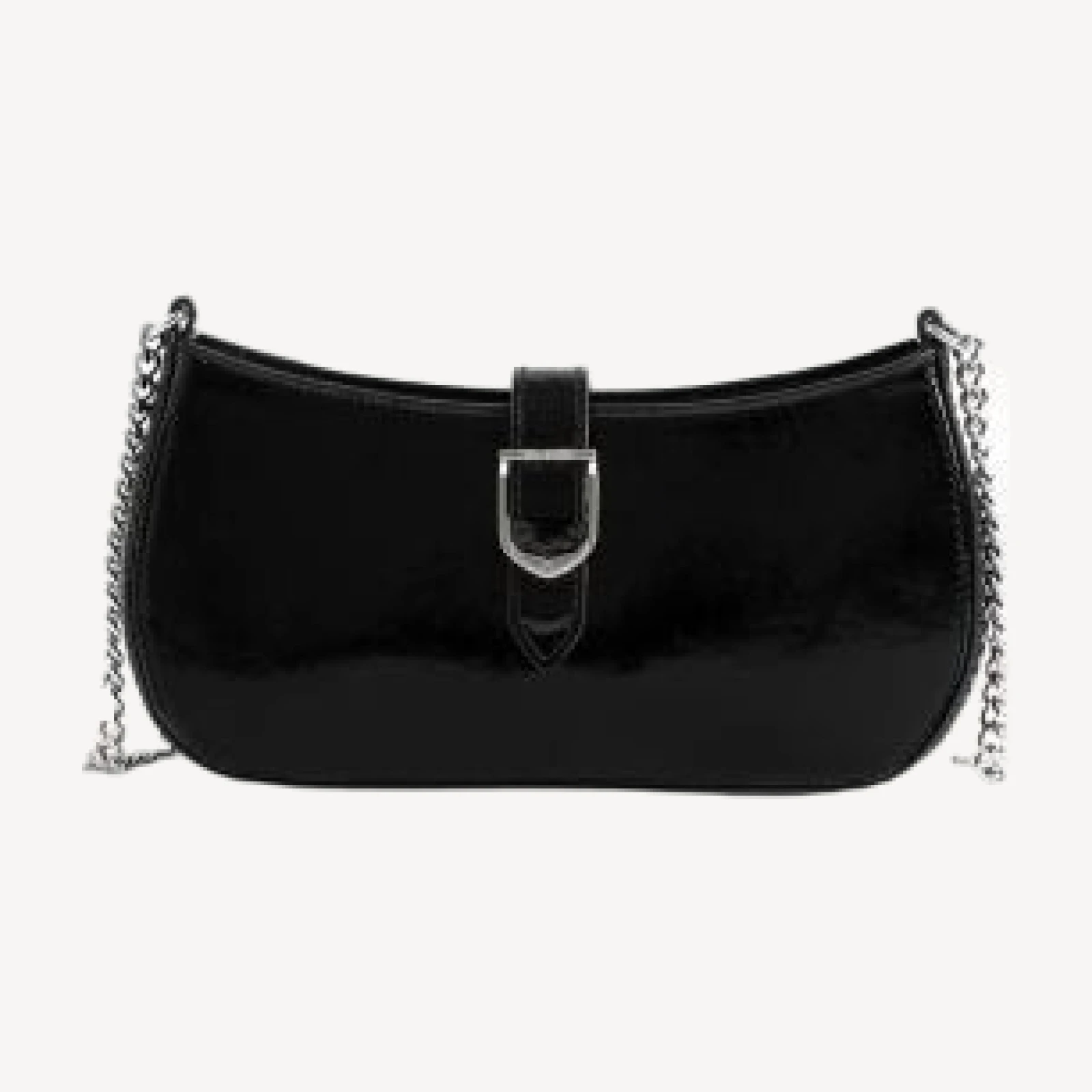 Zadig & Voltaire Janis Vintage Patent Leather Shoulder Bag