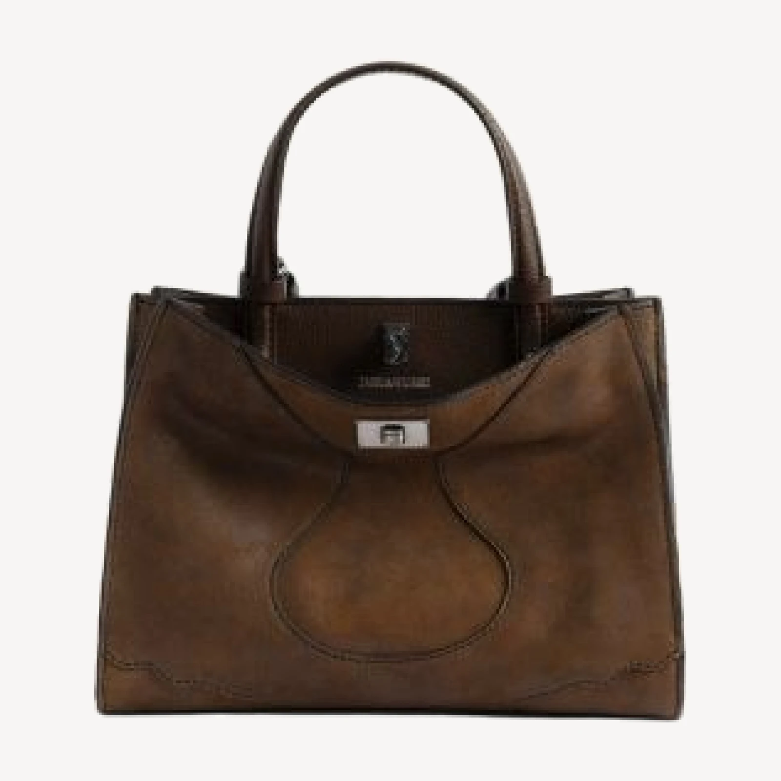 Zadig & Voltaire Jack Mini Waxy Suede Crossbody Bag