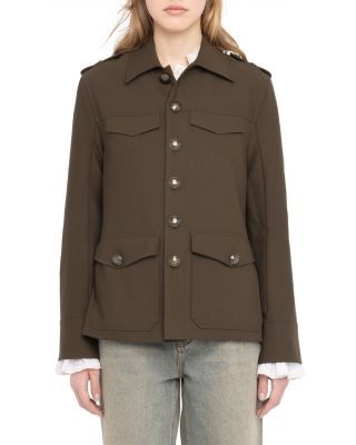 Zadig & Voltaire Veraman Button Front Blazer