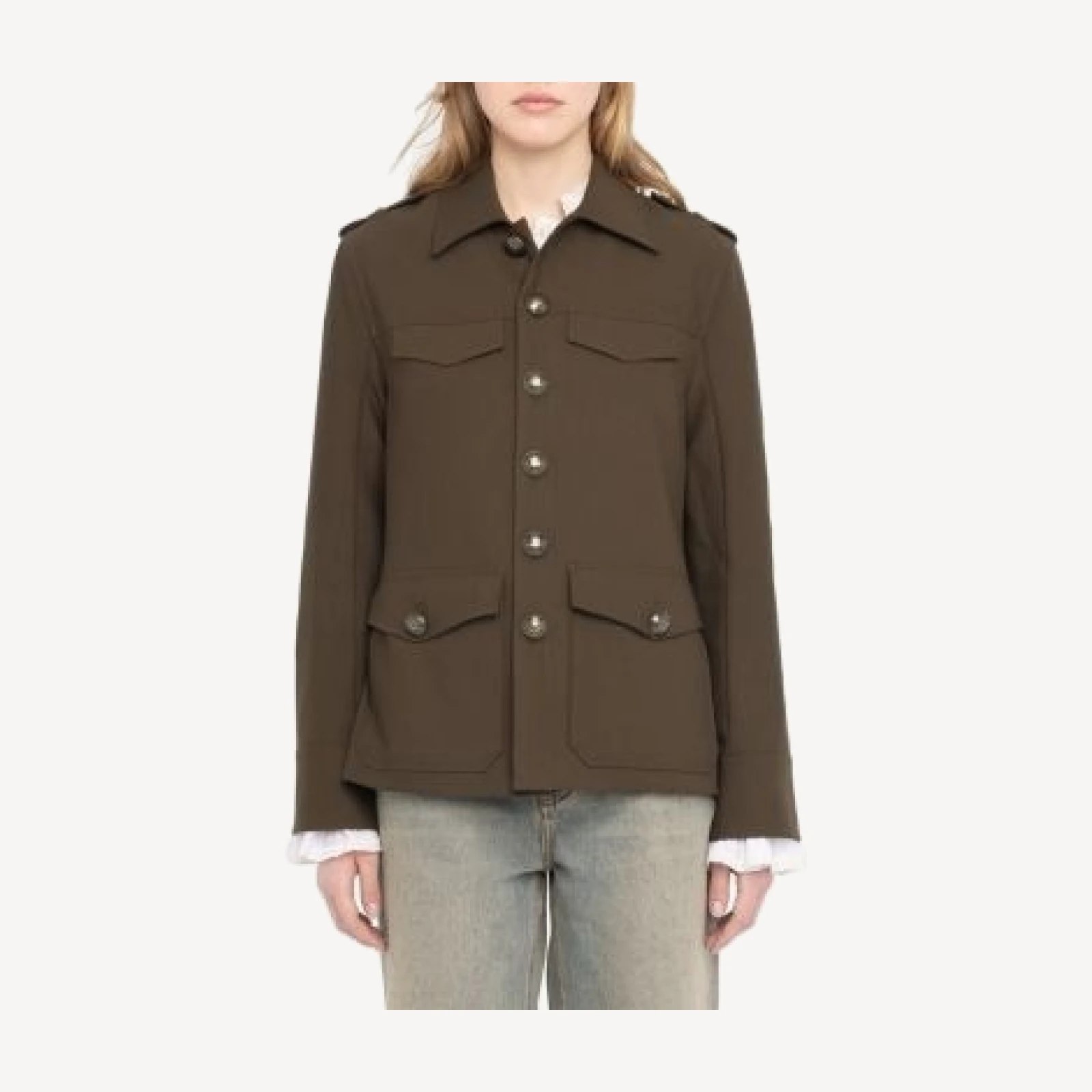 Zadig & Voltaire Veraman Button Front Blazer
