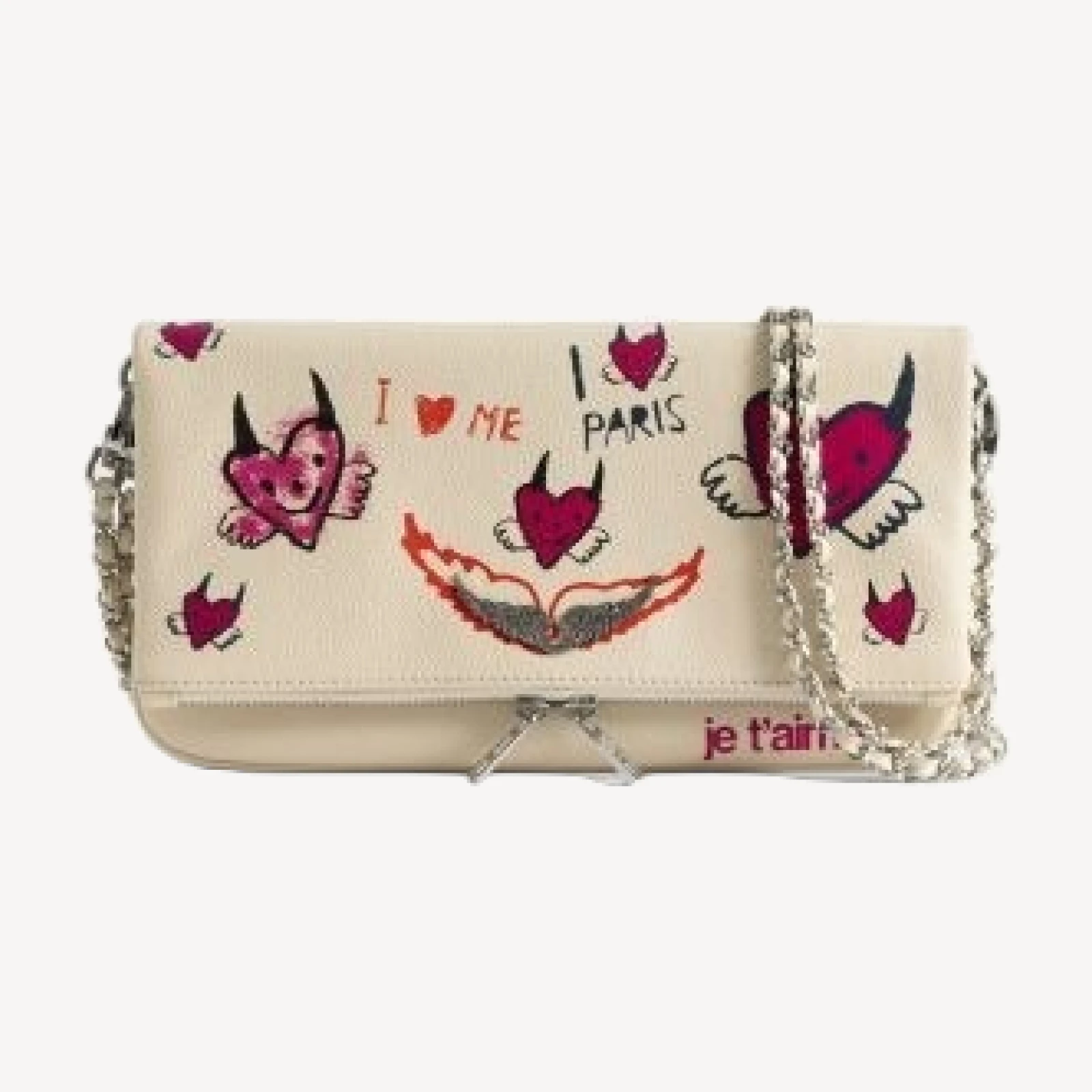 Zadig & Voltaire Rock Grained Leather Bloomy Bag - Exclusive