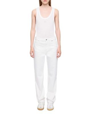 Zadig & Voltaire Ete High Rise Straight Denim Jeans in Judo