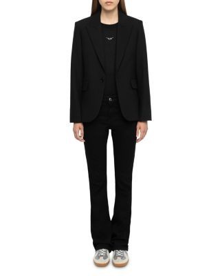 Zadig & Voltaire Vavy Strauss Rock N Roll Blazer
