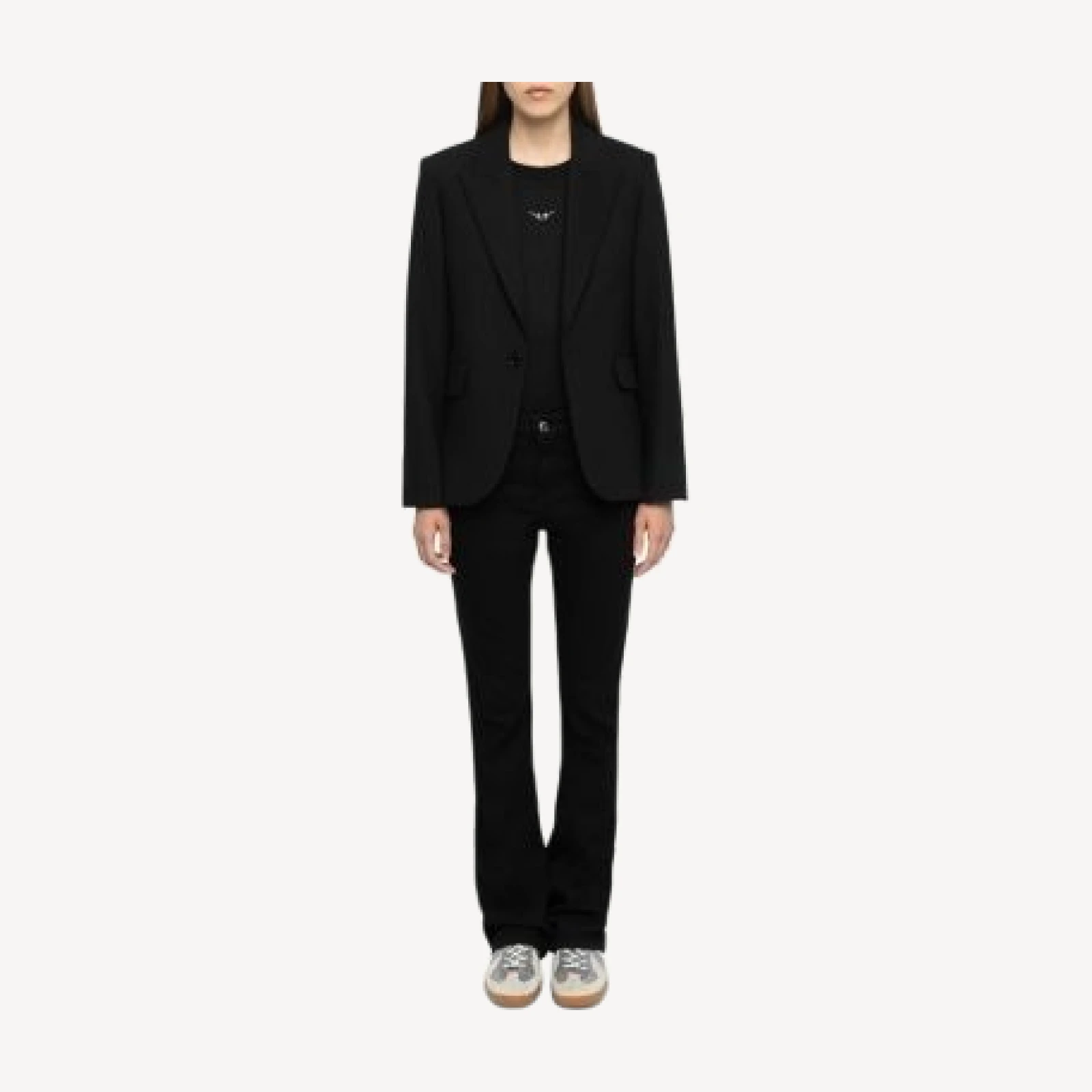 Zadig & Voltaire Vavy Strauss Rock N Roll Blazer