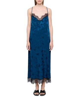 Zadig & Voltaire Respa Jacquard Horses Silk Dress