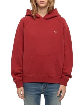 Zadig & Voltaire Georgy Hooded Embellished Back Sweatshirt