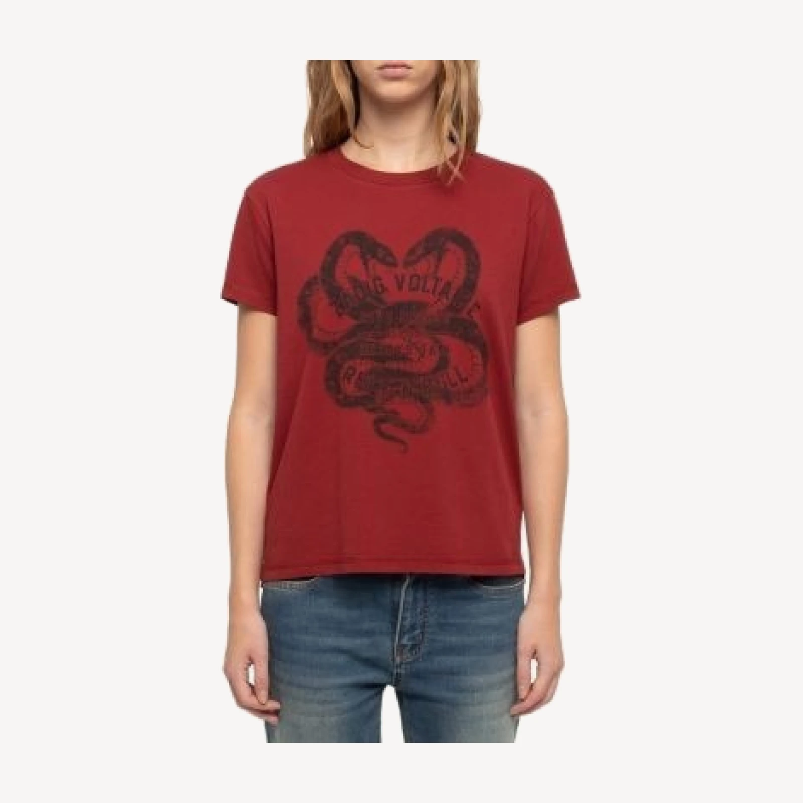 Zadig & Voltaire Walk Cotton Graphic Print Tee