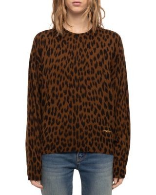Zadig & Voltaire Soulo Wool & Cashmere Printed Sweater
