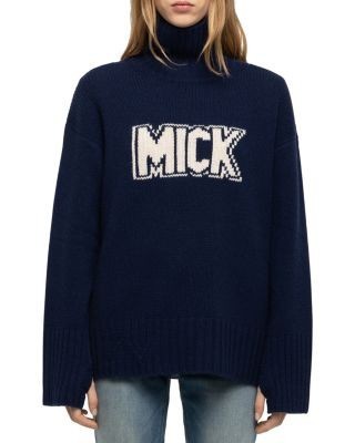 Zadig & Voltaire Solma Mick Wool Turtleneck Sweater