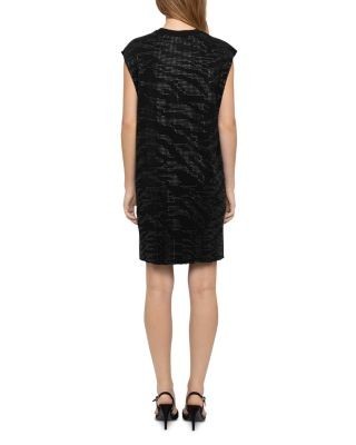 Zadig & Voltaire Roe Cotton Embellished Zebra Motif Dress