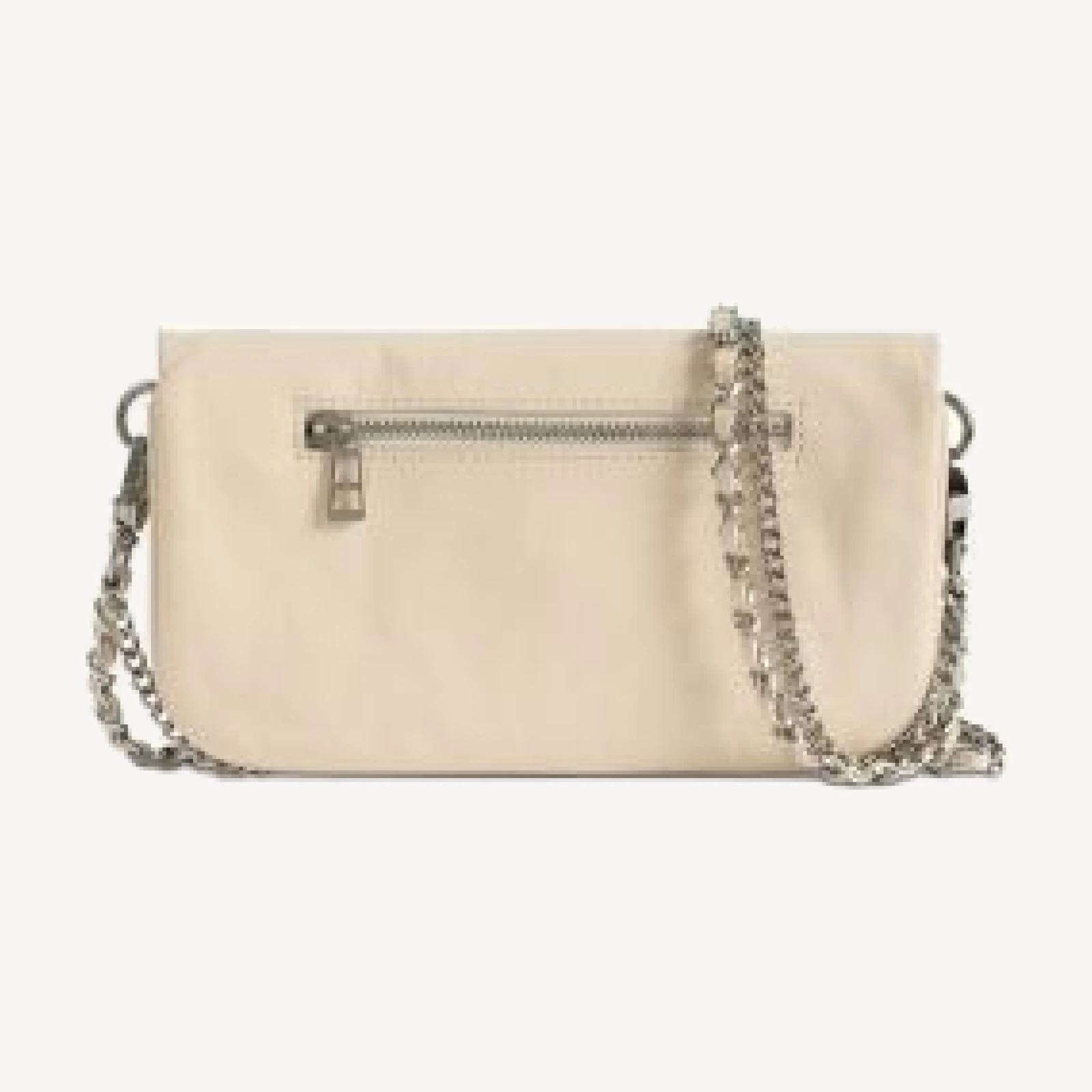 Zadig & Voltaire Rock Mini Tattoo Vintage Effect Patent Leather Pouchette