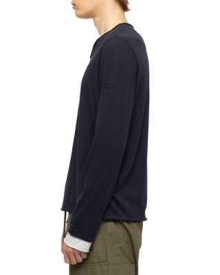 Zadig & Voltaire Monastir Five Button Cotton Henley Shirt