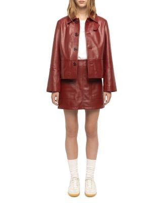 Zadig & Voltaire Lessa Leather Jacket