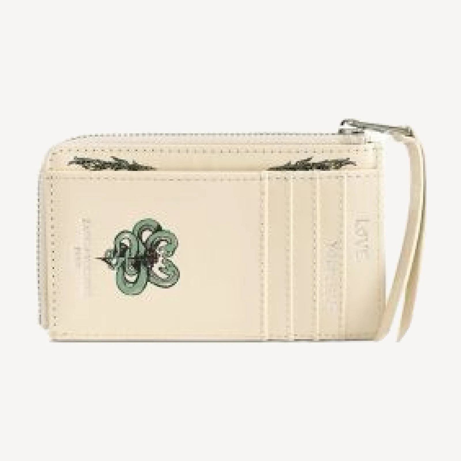 Zadig & Voltaire Zv Tattoo Leather Card Holder