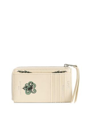 Zadig & Voltaire Zv Tattoo Leather Card Holder