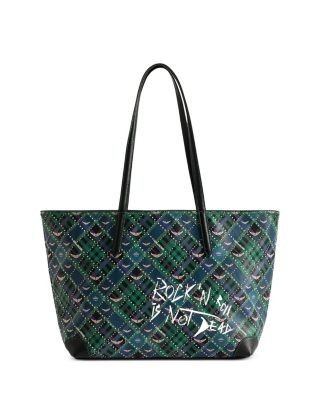Zadig & Voltaire Z Punk Check Shopper Tote