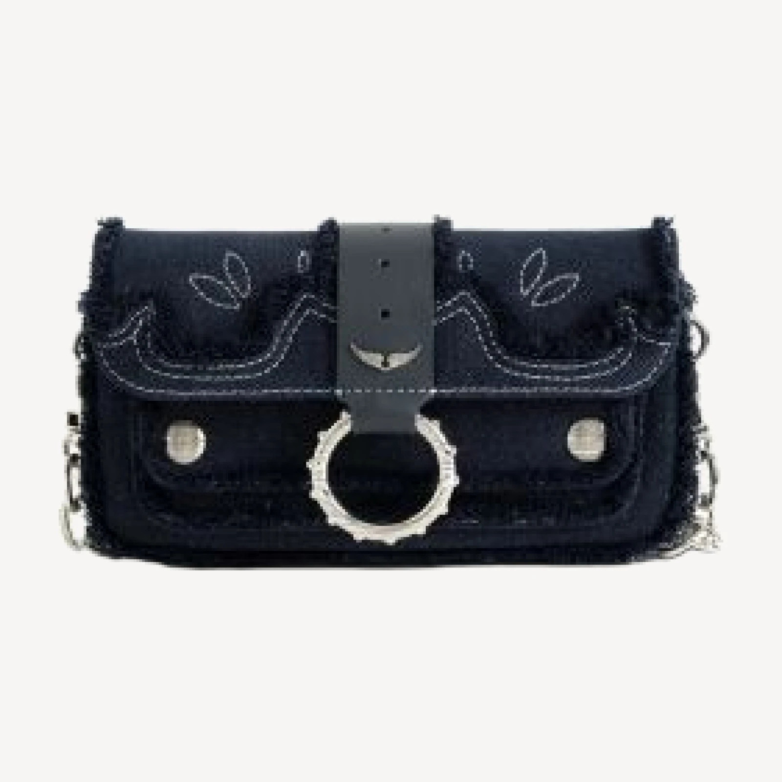 Zadig & Voltaire x Kate Moss Denim Wallet