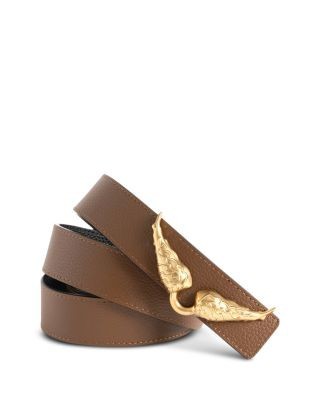 Zadig & Voltaire Women's Rock Wings Reversible Leather Belt