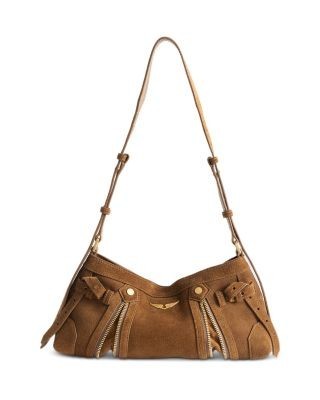 Zadig & Voltaire Baby Madison Suede Shoulder Bag