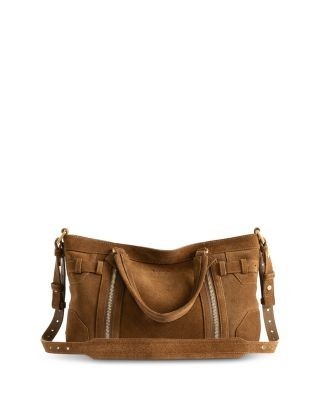 Zadig & Voltaire Madison Small Suede Shoulder Bag