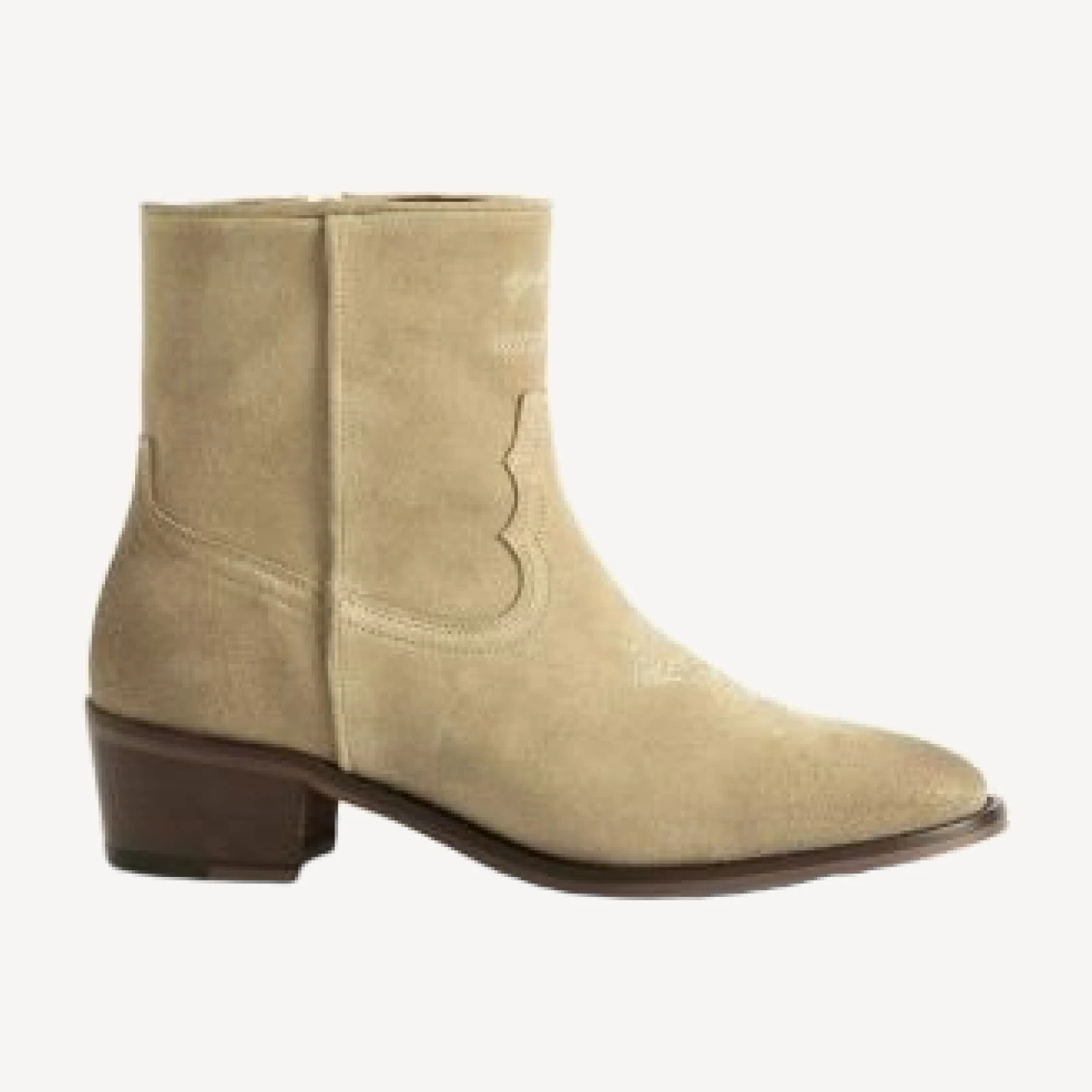 Zadig & Voltaire Women's Tex Low Suede Ankle Boots