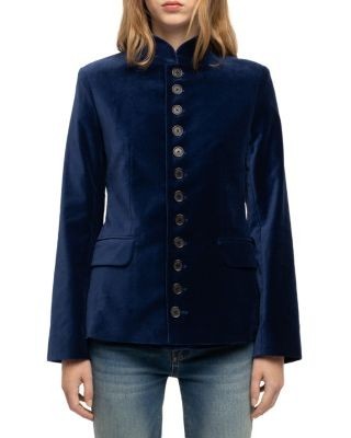Zadig & Voltaire Vallo Velvet Blazer