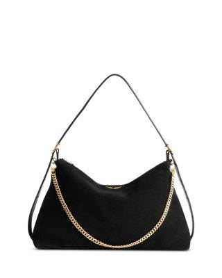 Zadig & Voltaire Jim Suede Shoulder Bag
