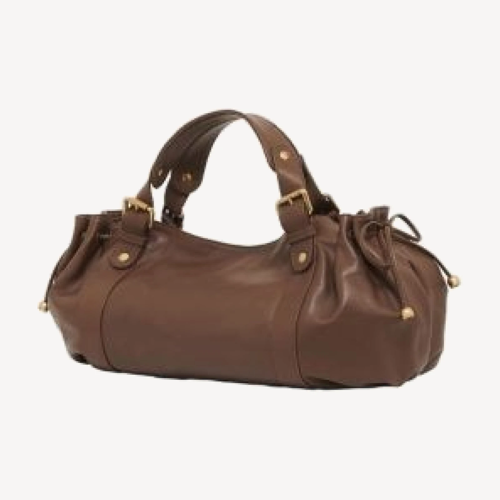 Gerard Darel 24H Large Leather Handbag