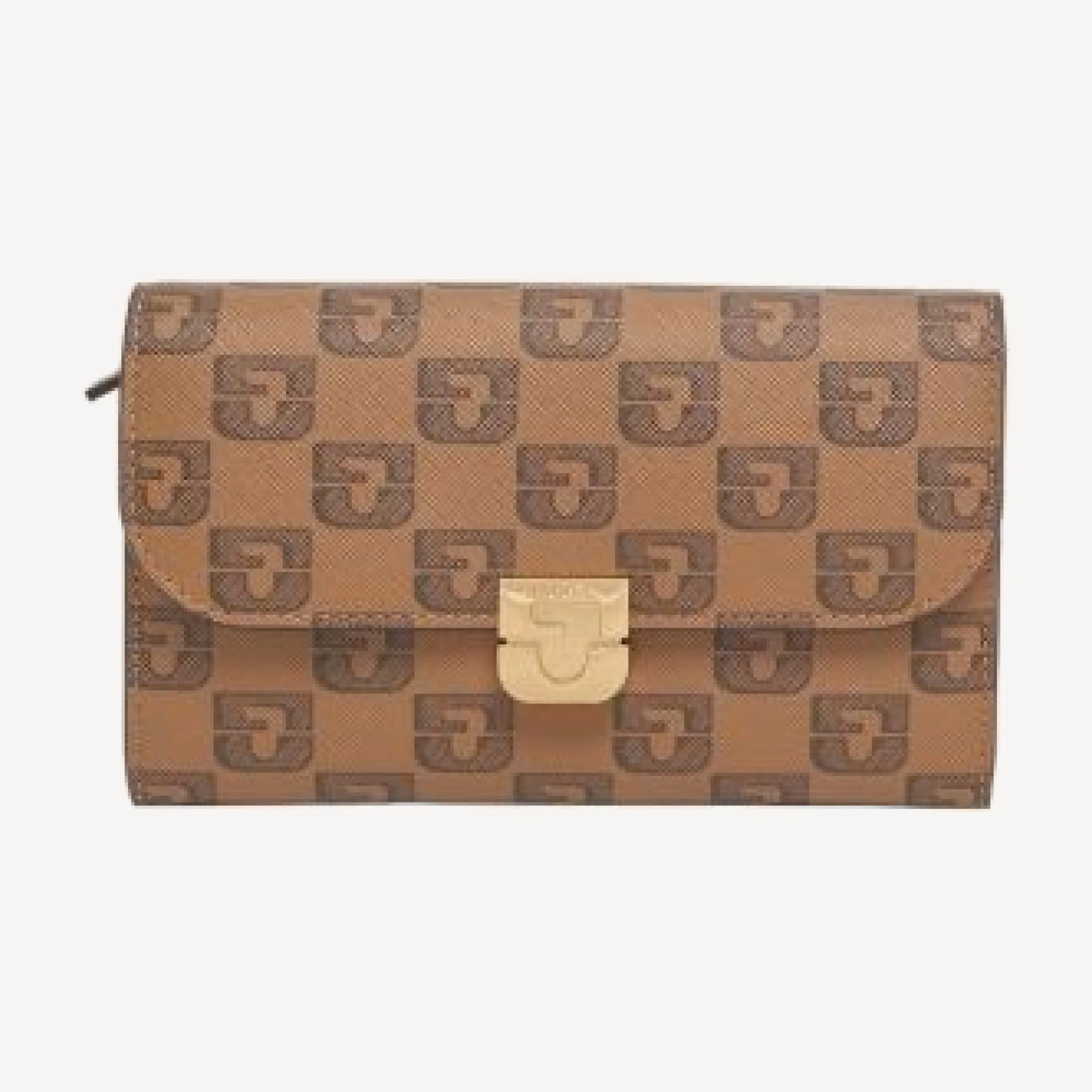 Gerard Darel Small Logo Print Leather Wallet
