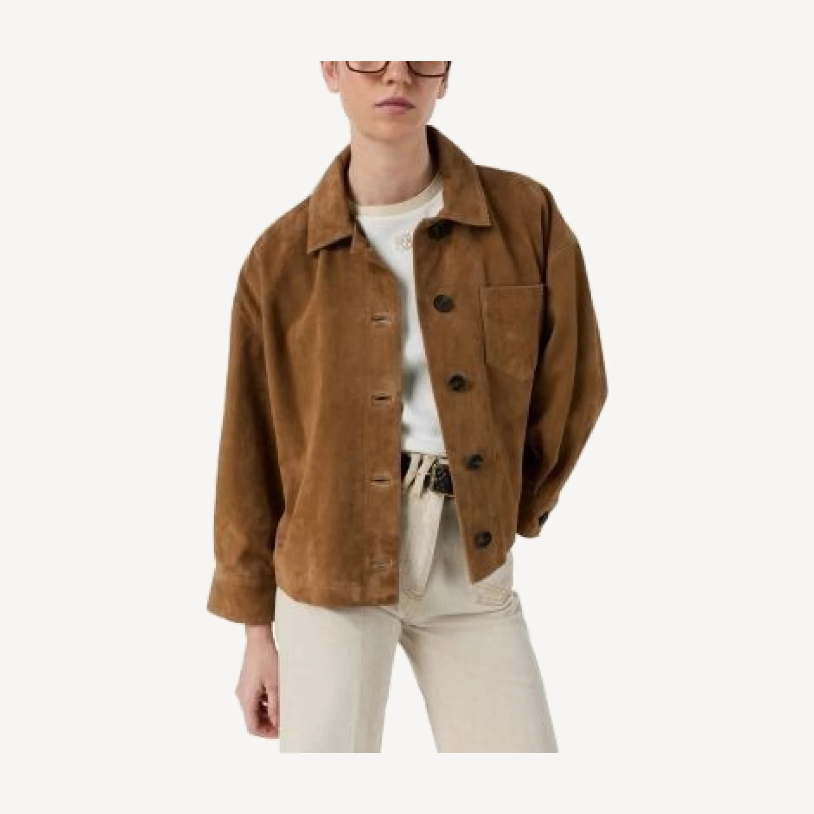 Gerard Darel Tanael Suede Jacket