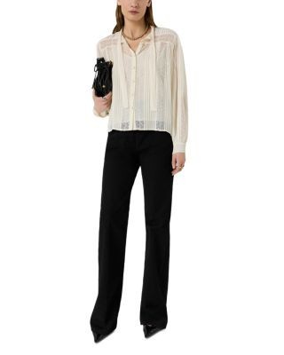 Gerard Darel Cyrana Lace Blouse