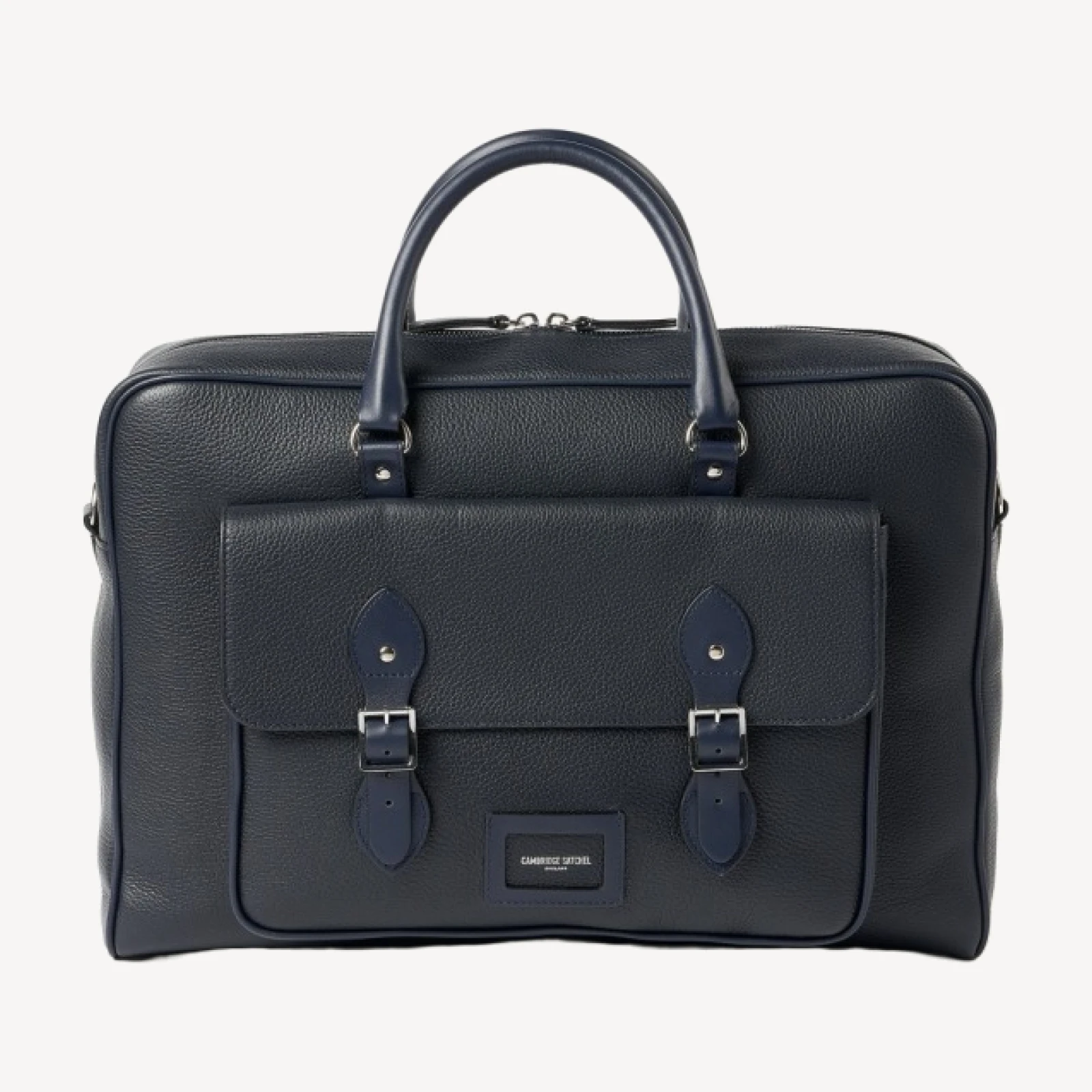 The Brief - Ink Calf Grain