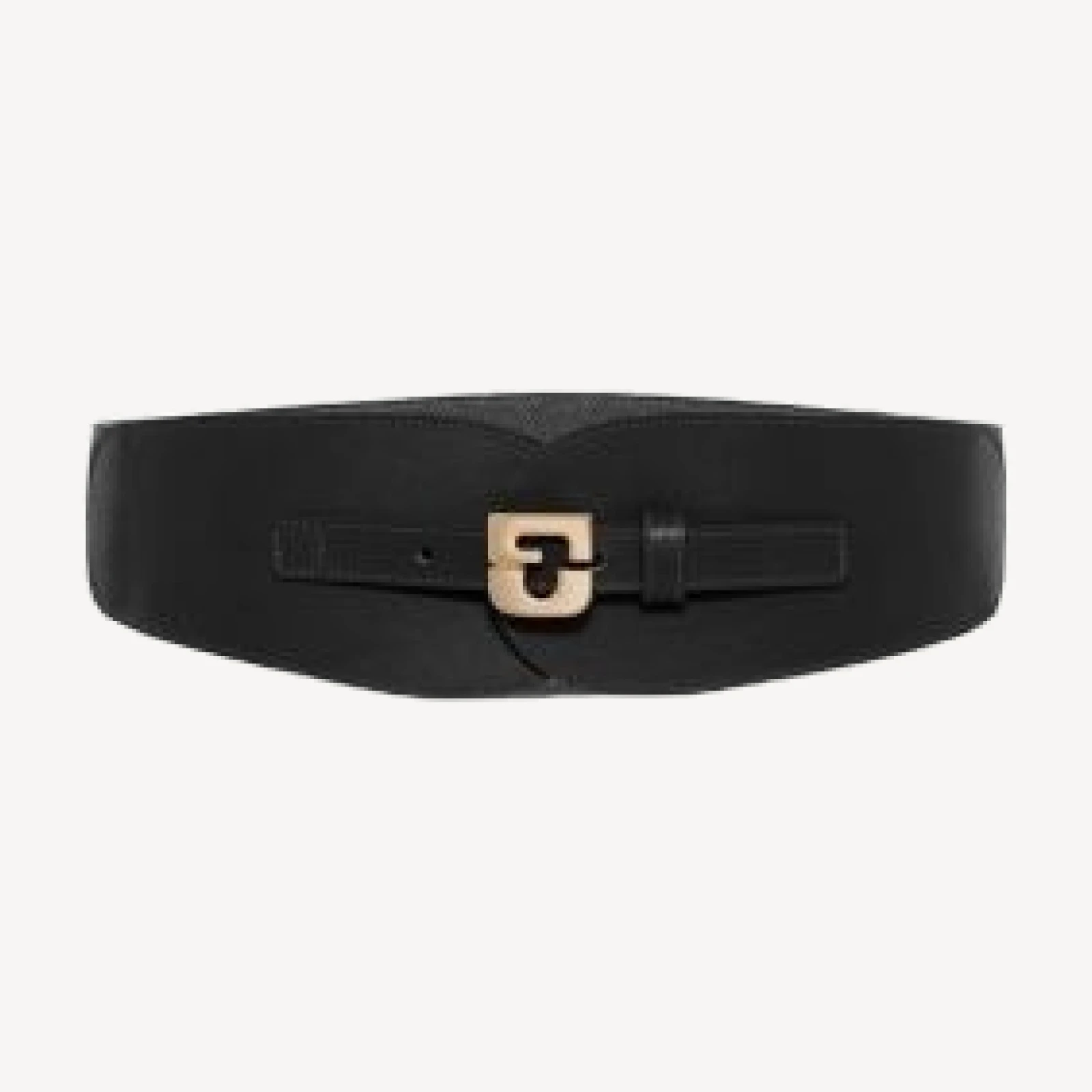Gerard Darel Women's Olympe Wide Leather Belt