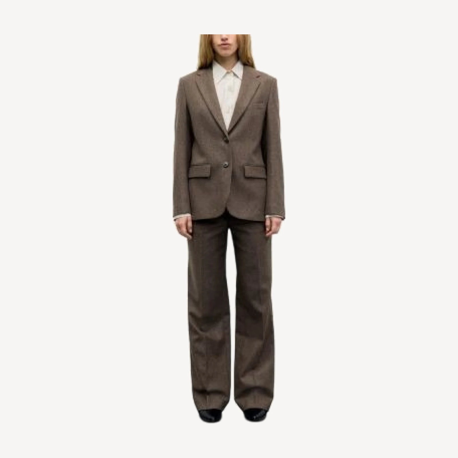 Gerard Darel Jov Two Button Notch Collar Jacket