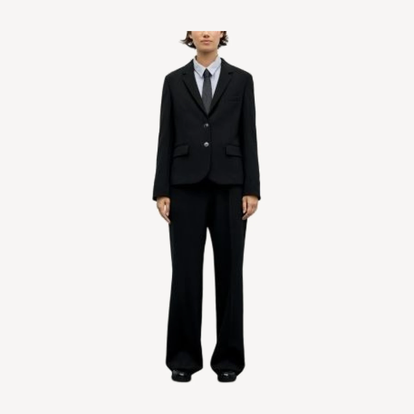 Gerard Darel Justa Two Button Notch Collar Jacket