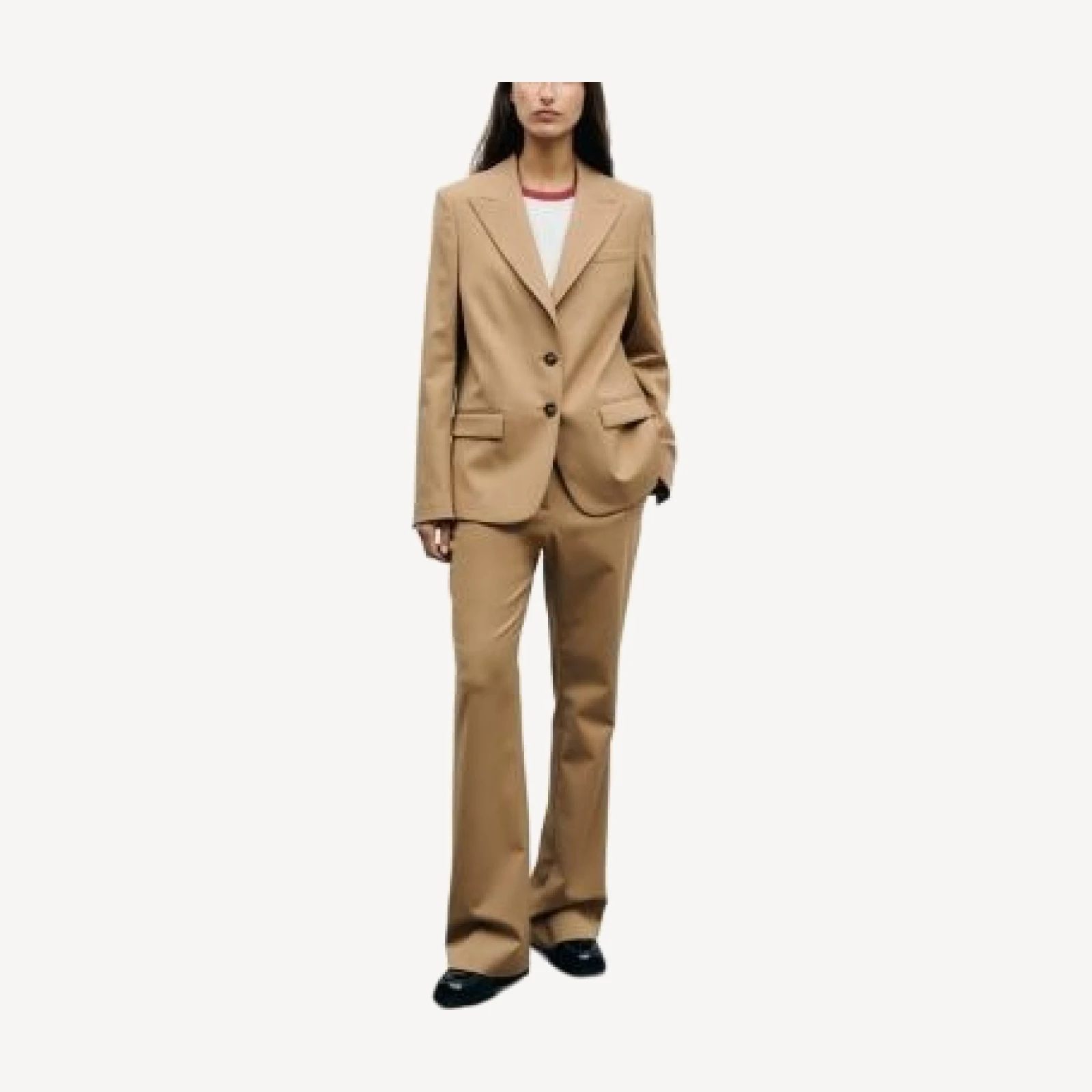 Gerard Darel Juno Two Button Peak Lapel Jacket