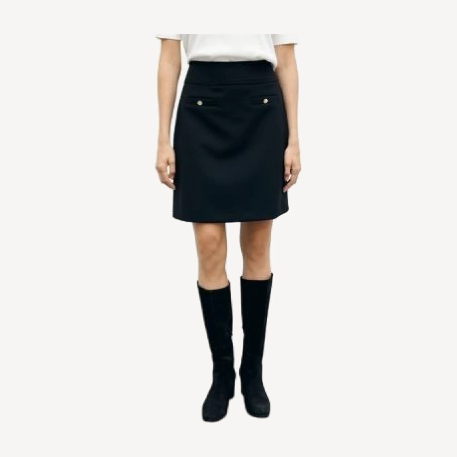 Gerard Darel Thea Button Detail Skirt