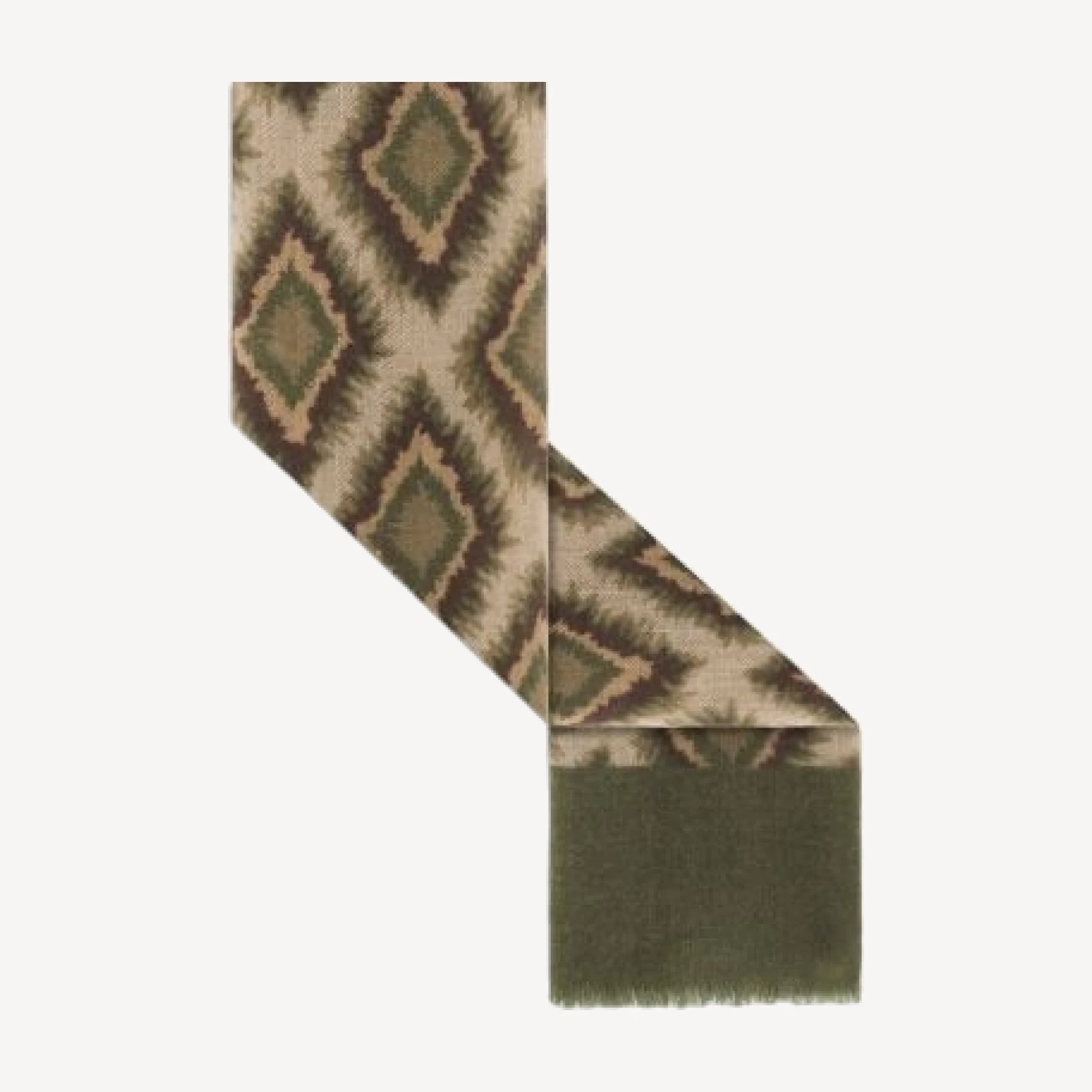 Gerard Darel Sofia Ikat Wool & Cashmere Scarf