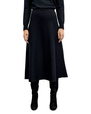 Gerard Darel Taya A Line Midi Skirt