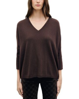 Gerard Darel Resa Cashmere V Neck Sweater
