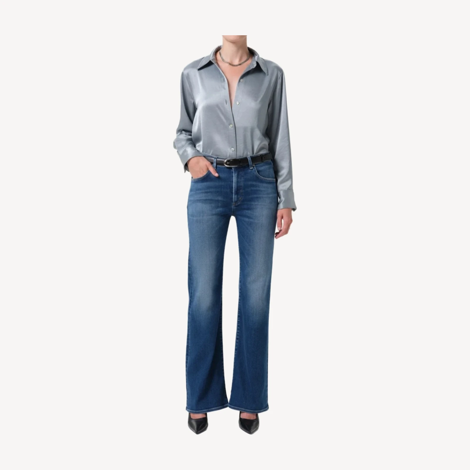 Lilah High Rise Bootcut 32.5" in Augusta