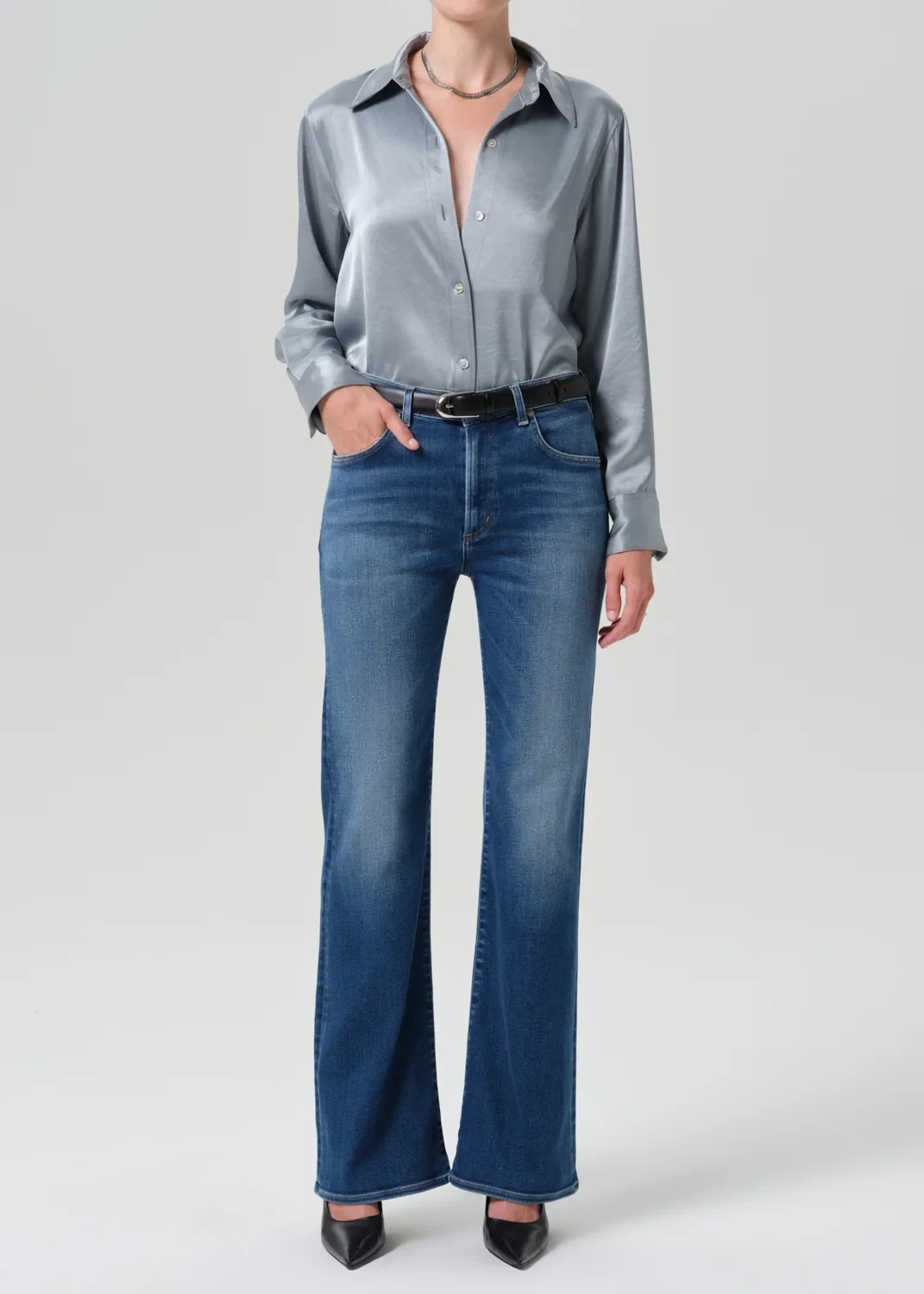Lilah High Rise Bootcut 32.5" in Augusta