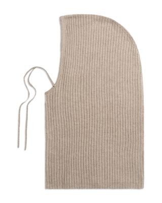 Gerard Darel Dory Cashmere Ribbed Balaclava