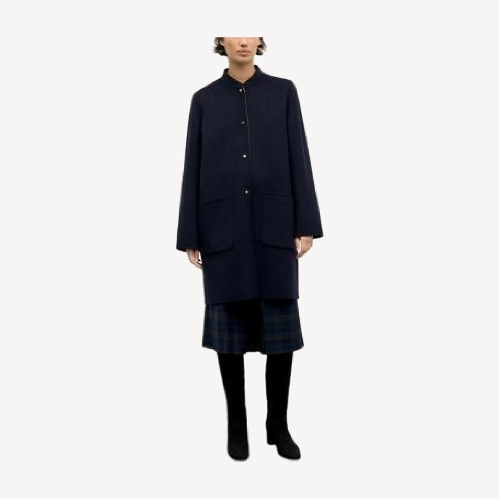 Gerard Darel Anai Wool Double Face Coat