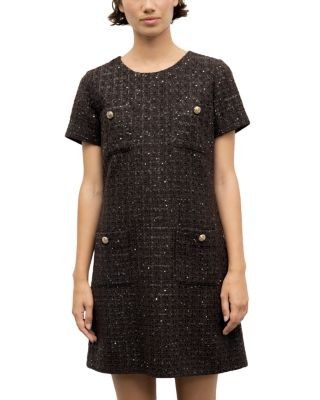 Gerard Darel Cary Belted Shirtdress