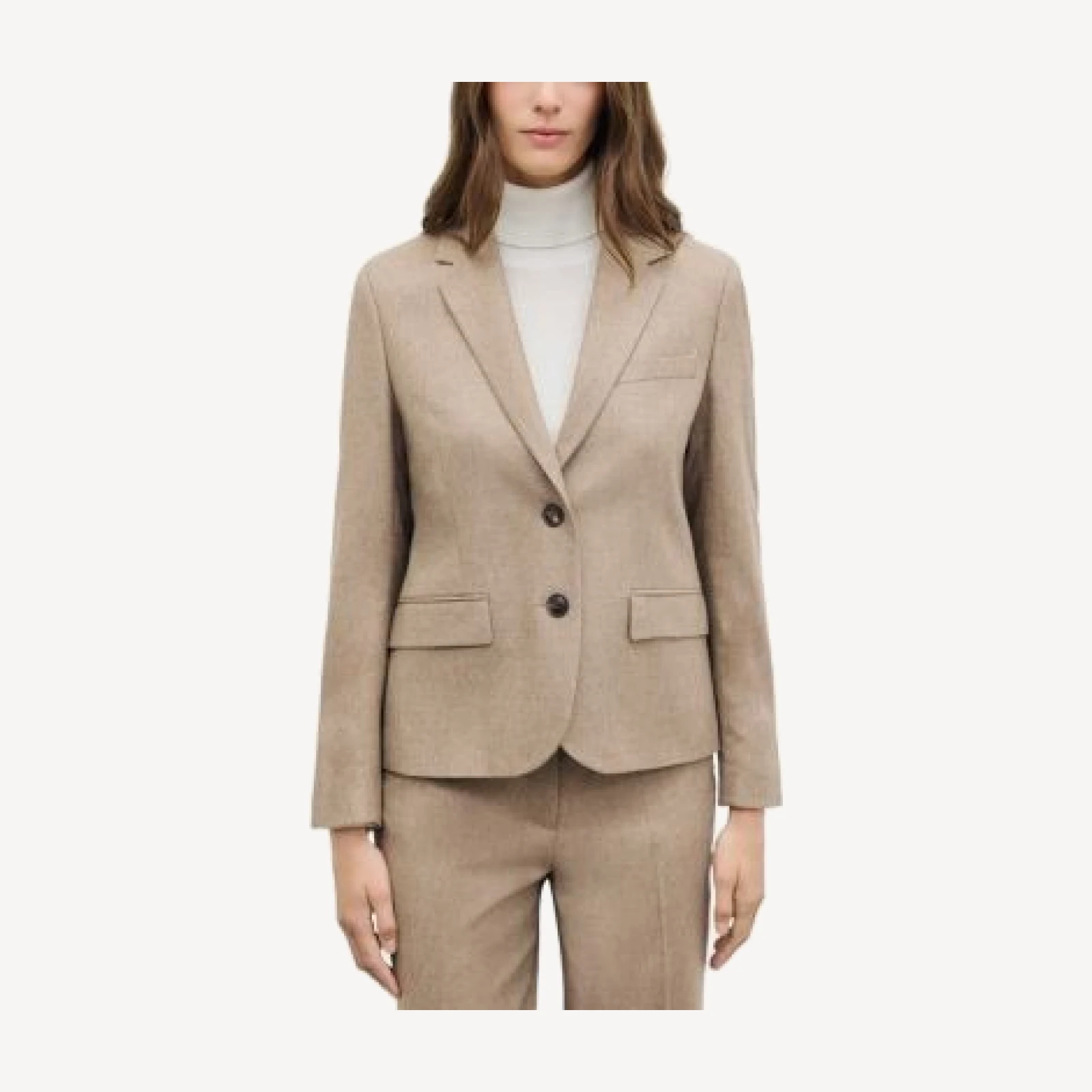Gerard Darel Jyli Notch Lapel Straight Fit Blazer