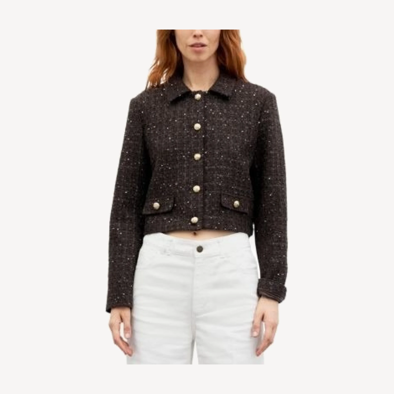 Gerard Darel Julsa Cropped Jacket